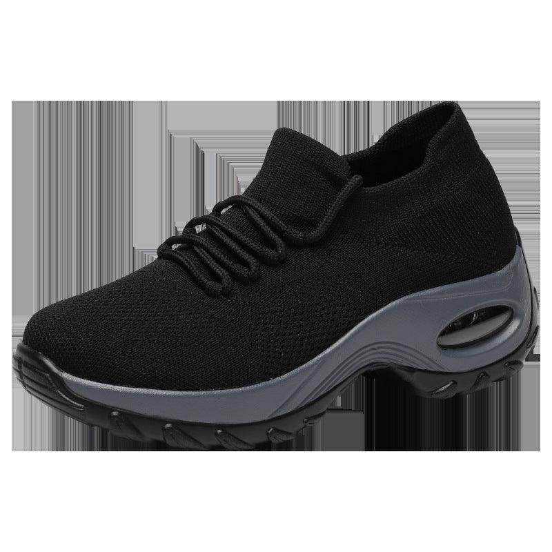 Sports shoes women flying knit socks shoes shaking shoes - Magellan Fashion Shop