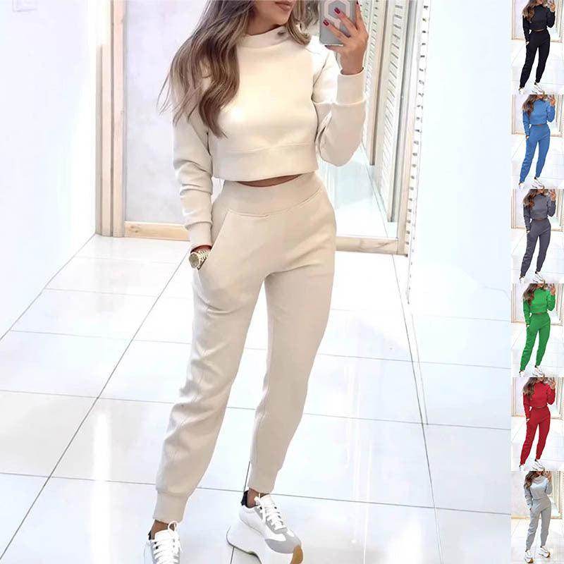 Stand Collar Sports Suit - Magellan Fashion Shop