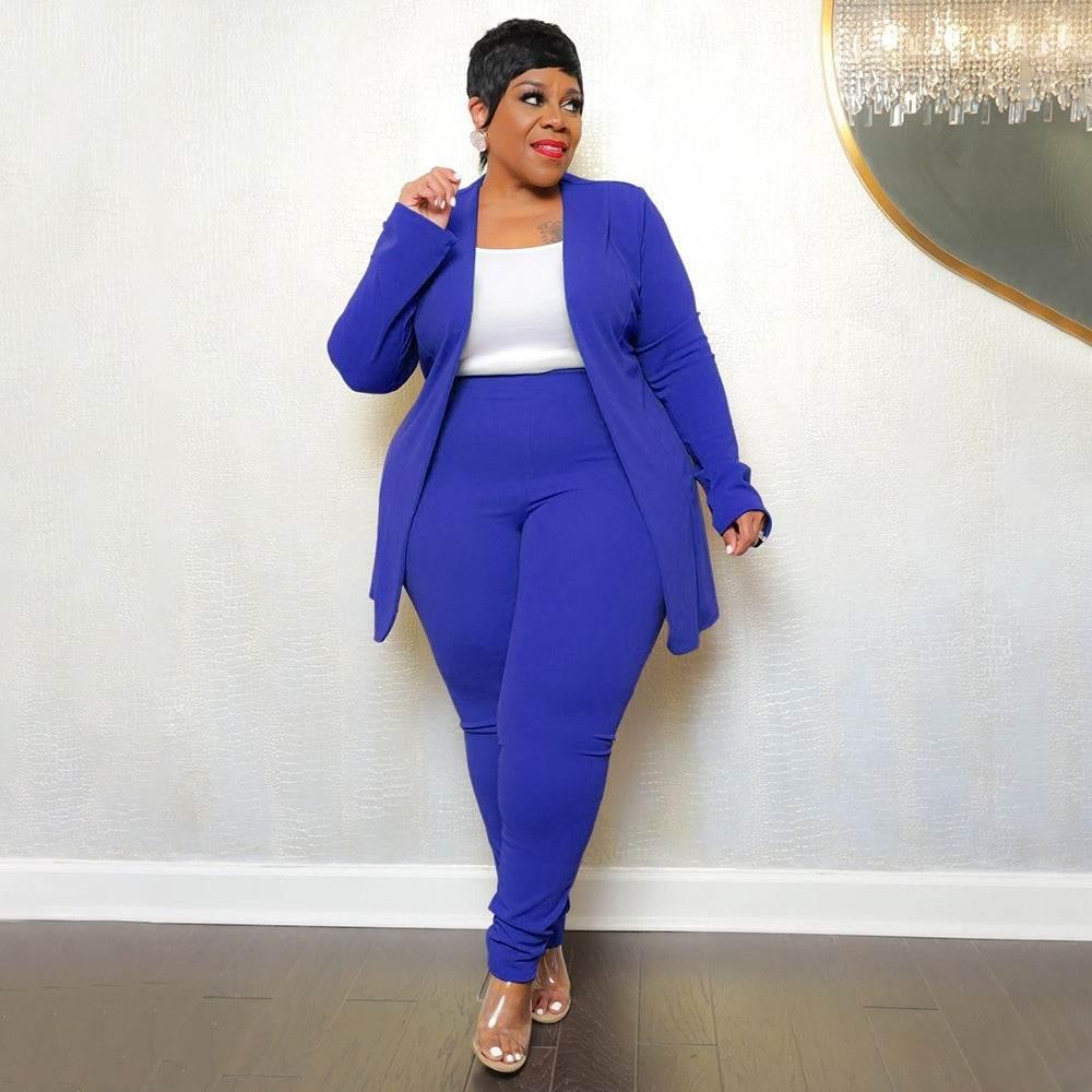 Casual Long Sleeve Pants Suit - Magellan Fashion Shop