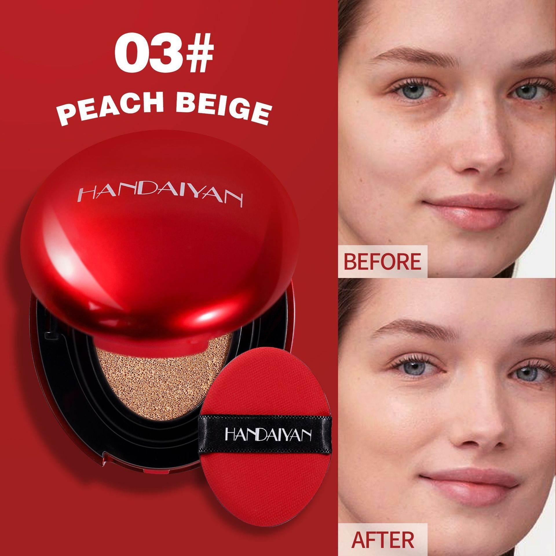 6 Colors Concealing Foundation With Air Cushion Lasting Moisturizing - Magellan Fashion Shop