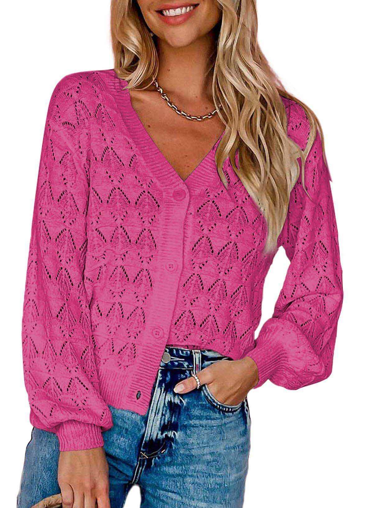 Fashion Short Cardigan Knitted Sweaters Women Autumn And Winter - Magellan Fashion Shop