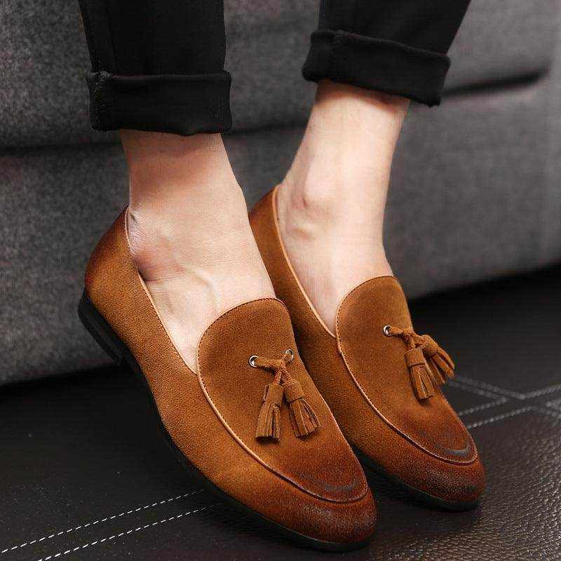 Pea shoes leather shoes for men - Magellan Fashion Shop
