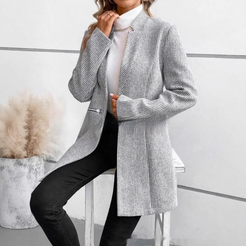 Woolen Jacket Zipper