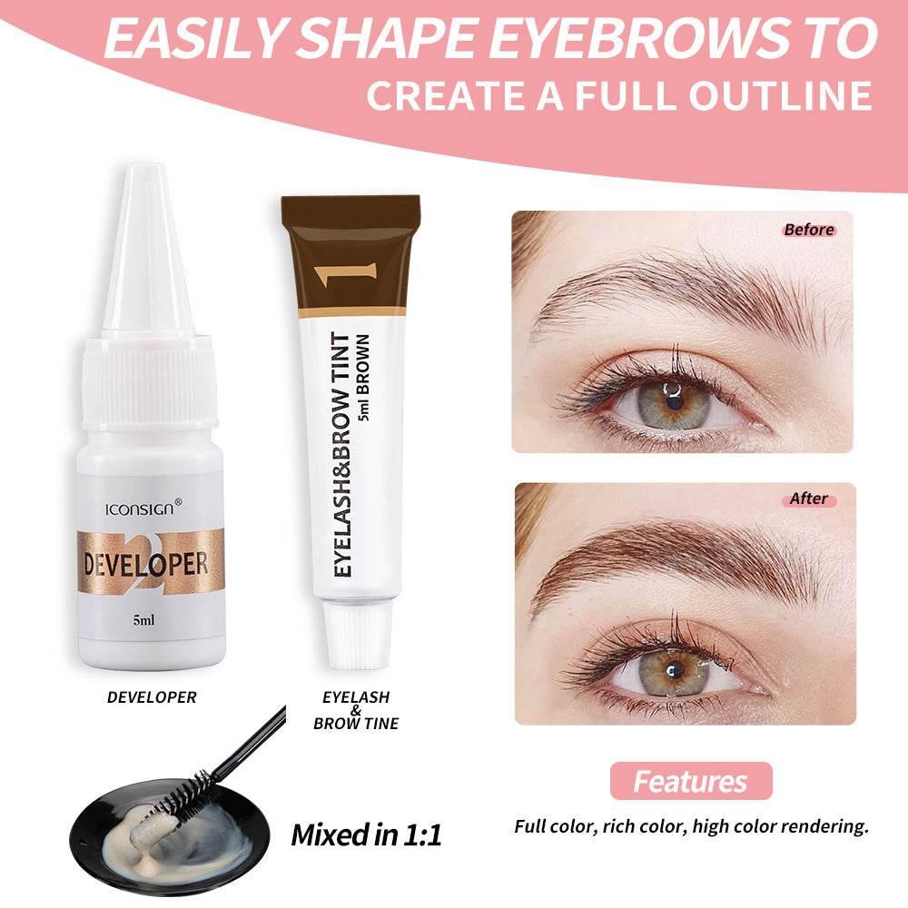 ICONSIGN Lash Lift EyeLash Eyebrow Dye Tint Kit Lashes Perm Set Brow Lamination - Magellan Fashion Shop