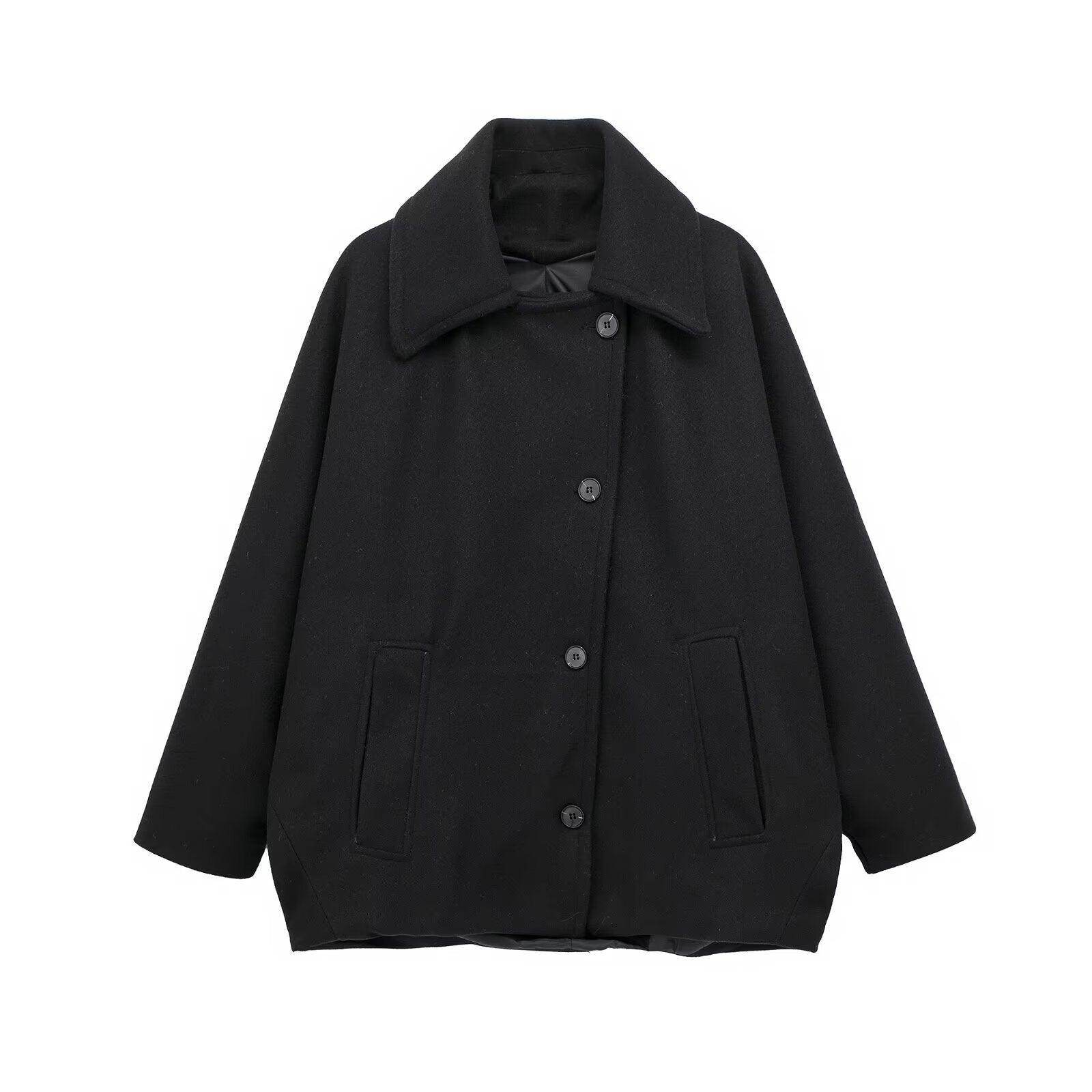 Autumn New Wool Blended Short Coat - Magellan Fashion Shop