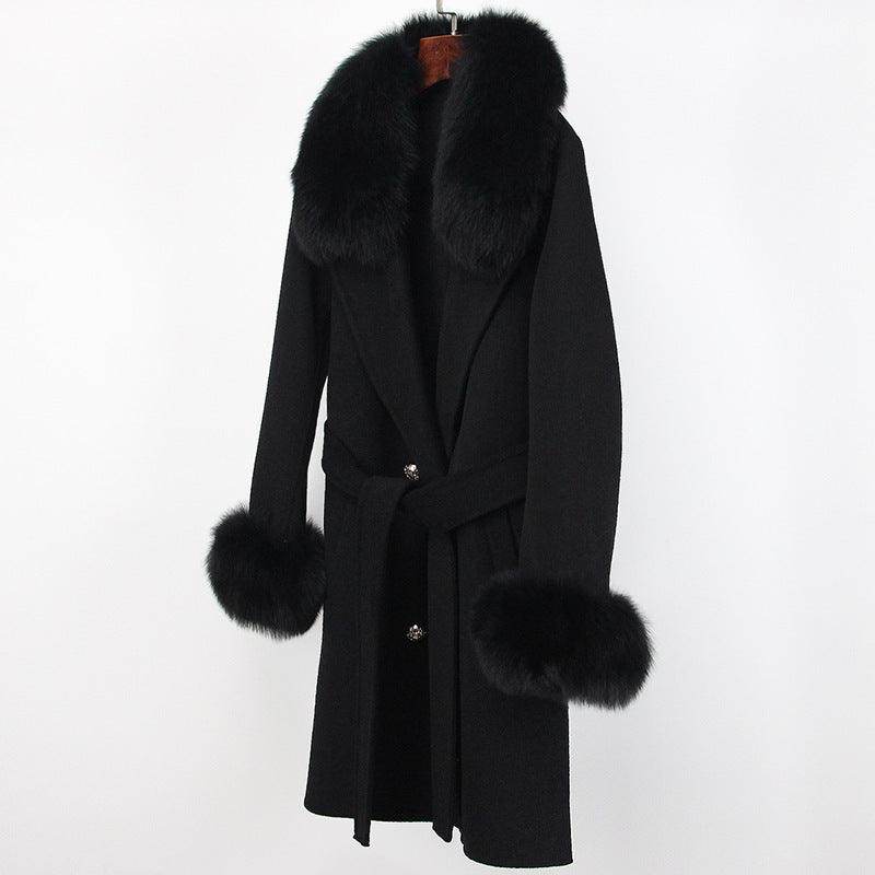 Double-faced Wool Overcoat Long High-end - Magellan Fashion Shop