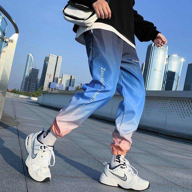 Trendy Gradient Color Trousers Men - Magellan Fashion Shop