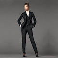 Black Suit Suit Women Summer Thin Slim Fit – Elegant and Stylish Women's Suit for Summer - Magellan Fashion Shop