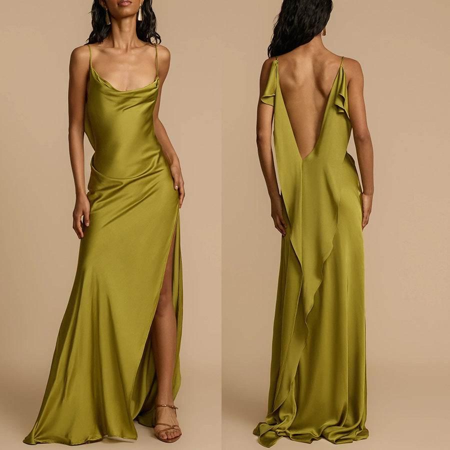 Sleeveless Split Dress Loose Vacation - Magellan Fashion Shop