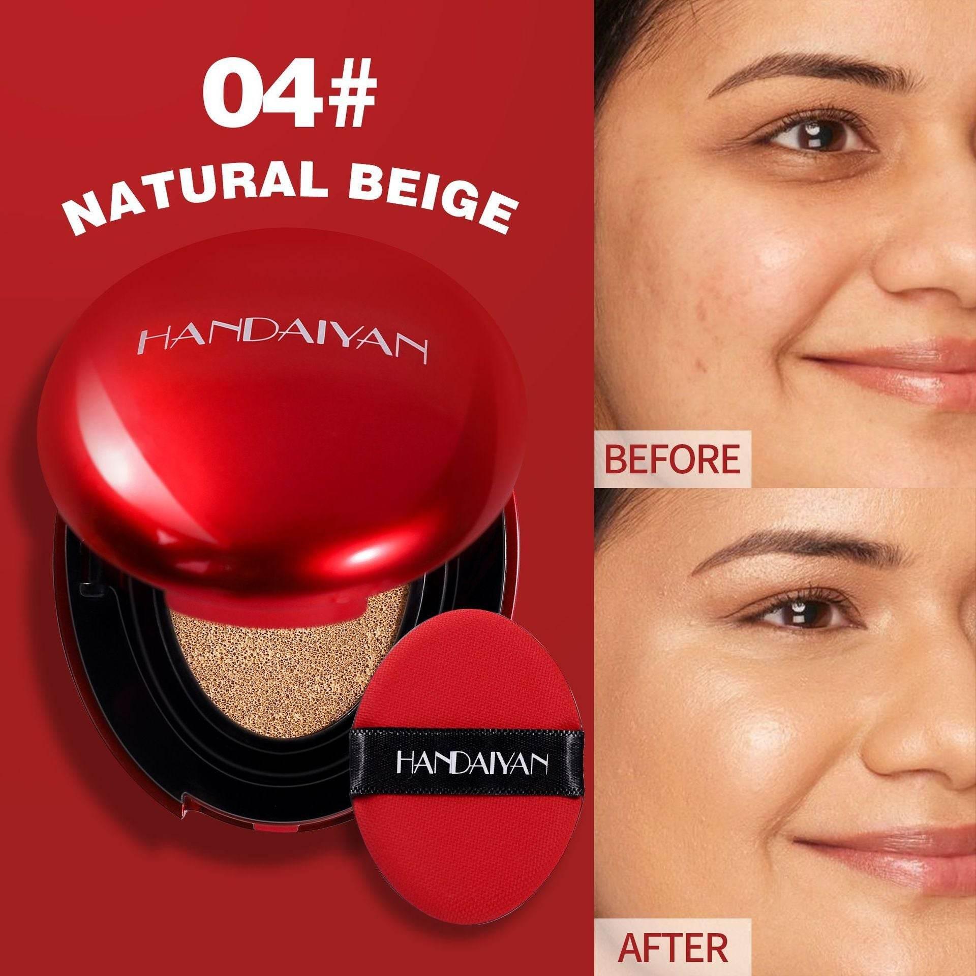 6 Colors Concealing Foundation With Air Cushion Lasting Moisturizing - Magellan Fashion Shop