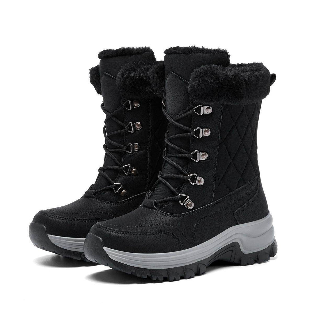 Warm Fleece-lined Thick And Comfortable Snow Boots - Magellan Fashion Shop