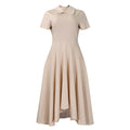 Fashion Temperament High Waist Banquet Large Swing Elegant Evening Party Africa Dress - Magellan Fashion Shop