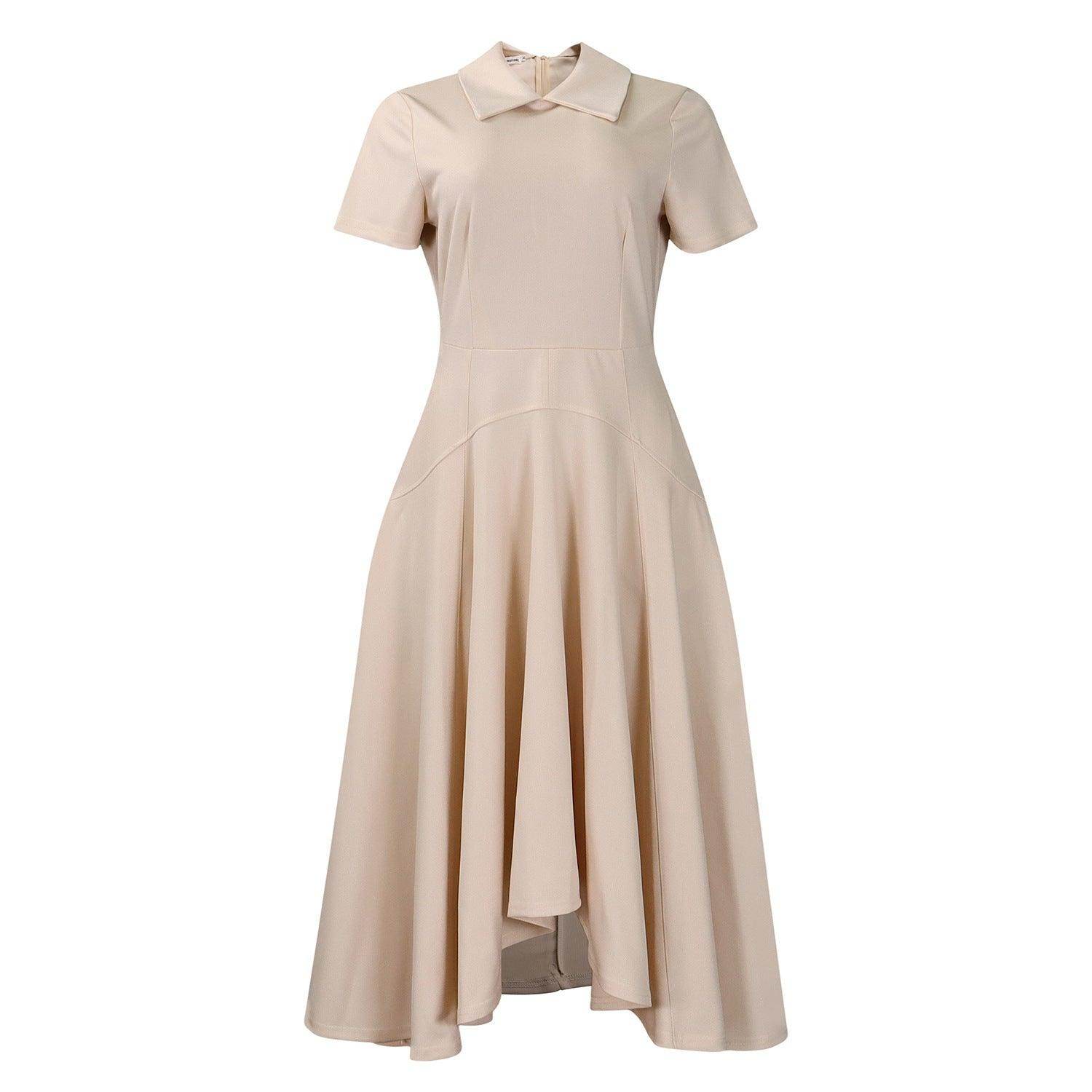 Fashion Temperament High Waist Banquet Large Swing Elegant Evening Party Africa Dress - Magellan Fashion Shop