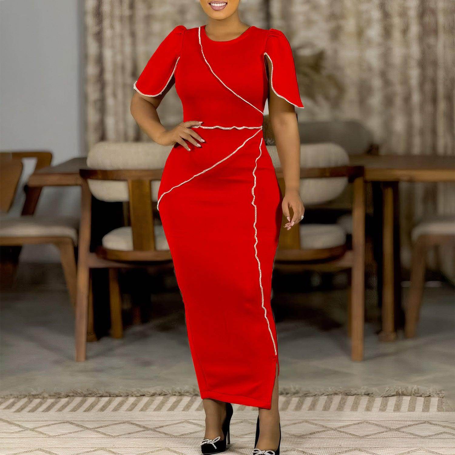 Elegant Banquet Formal Long Dress Africa - Magellan Fashion Shop