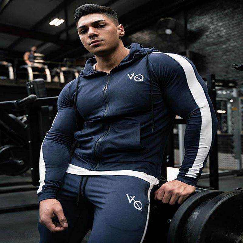 Sweatshirt Trousers Summer Sports Men Stretch - Magellan Fashion Shop