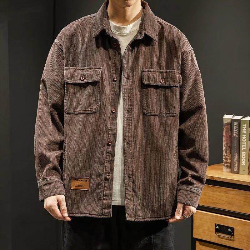Workwear Denim Clothing Loose Jacket Fashion Casual Warm - Magellan Fashion Shop