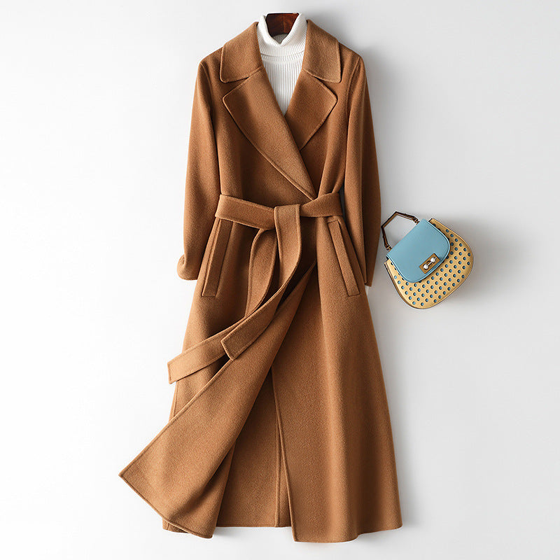 Autumn And Winter Woolen Coat Women