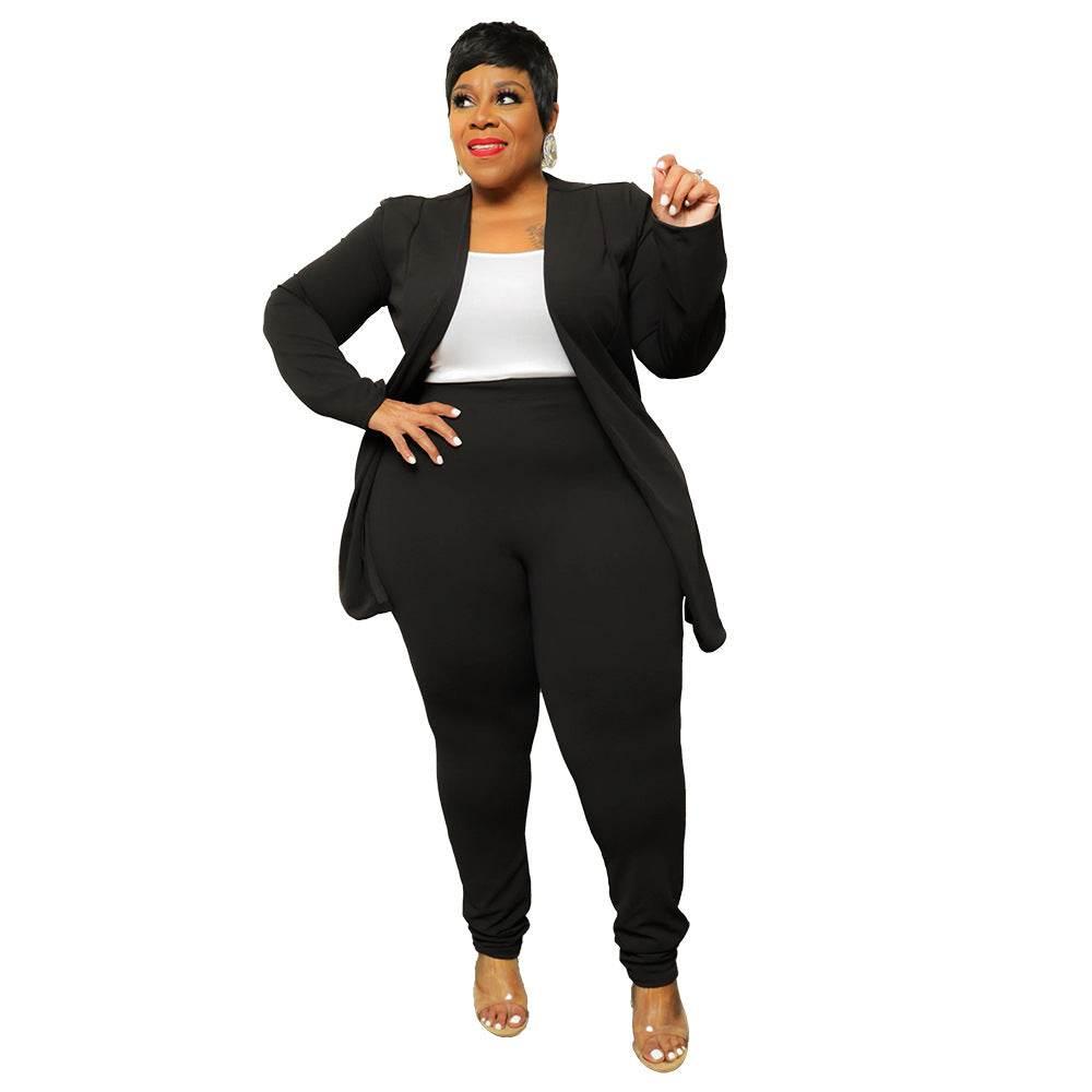 Casual Long Sleeve Pants Suit - Magellan Fashion Shop