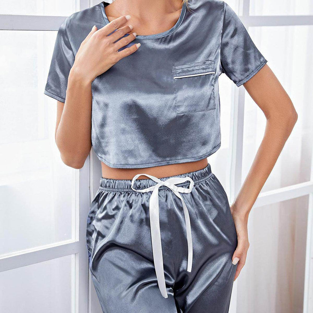 Short-sleeved Trousers Homewear Loose Leisure Suit - Magellan Fashion Shop