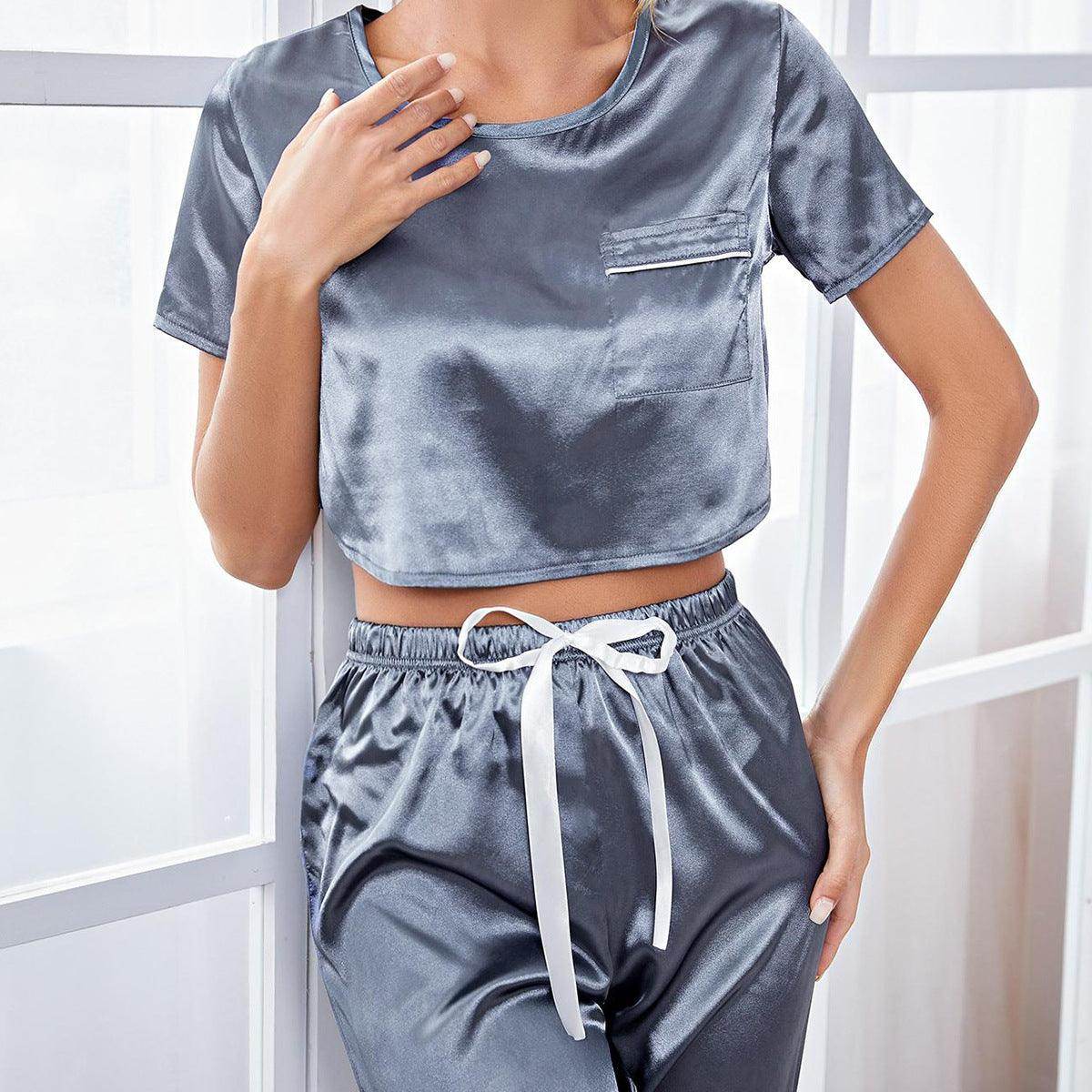 Short-sleeved Trousers Homewear Loose Leisure Suit - Magellan Fashion Shop