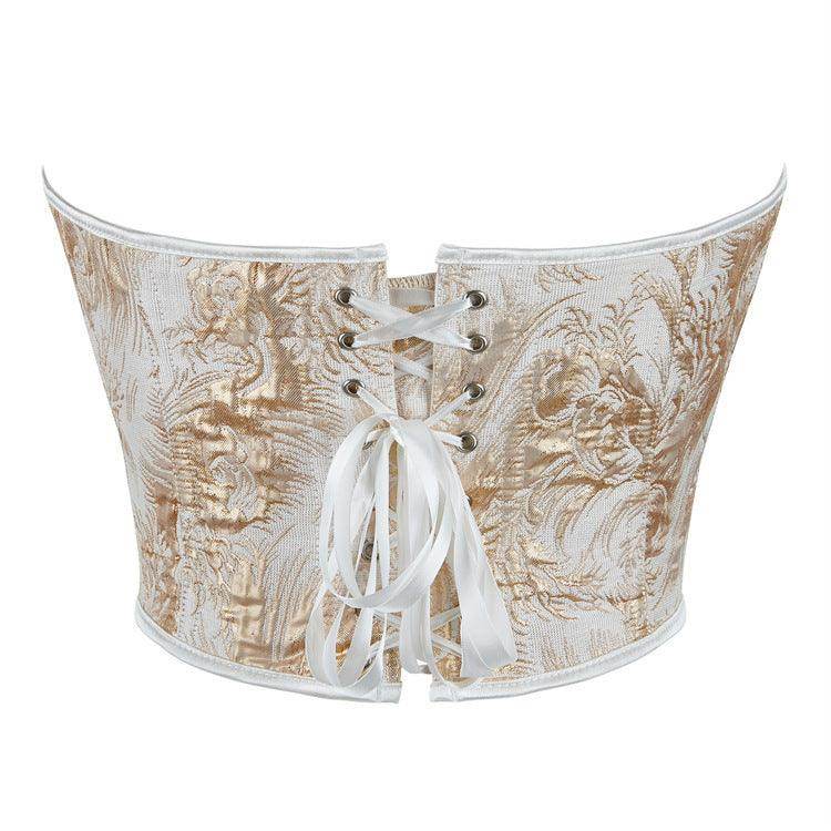 Golden Printing Strapless Women's top Top Chest Support - Magellan Fashion Shop