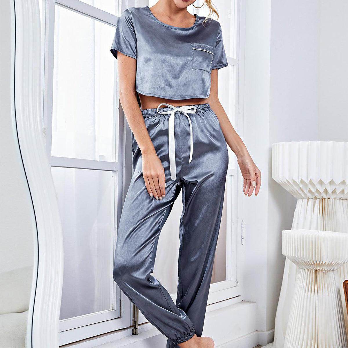 Short-sleeved Trousers Homewear Loose Leisure Suit - Magellan Fashion Shop