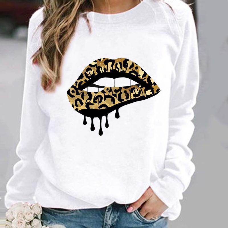 XINGX Printed Pattern Round Neck Sweater - Magellan Fashion Shop