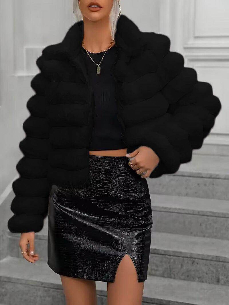 Autumn And Winter Imitation Fur Coat Short Women - Magellan Fashion Shop