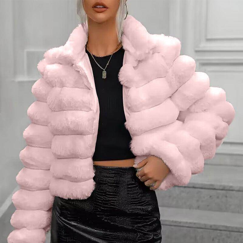 Autumn And Winter Imitation Fur Coat Short Women - Magellan Fashion Shop