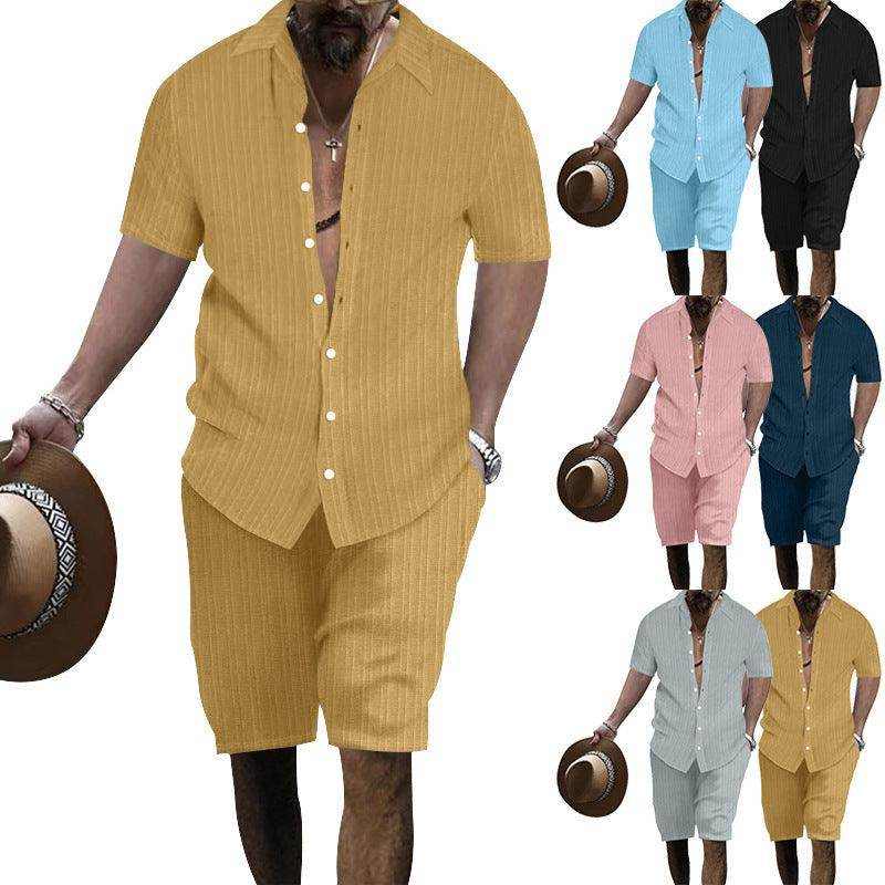 Casual Jacquard Sportswear Summer Men - Magellan Fashion Shop