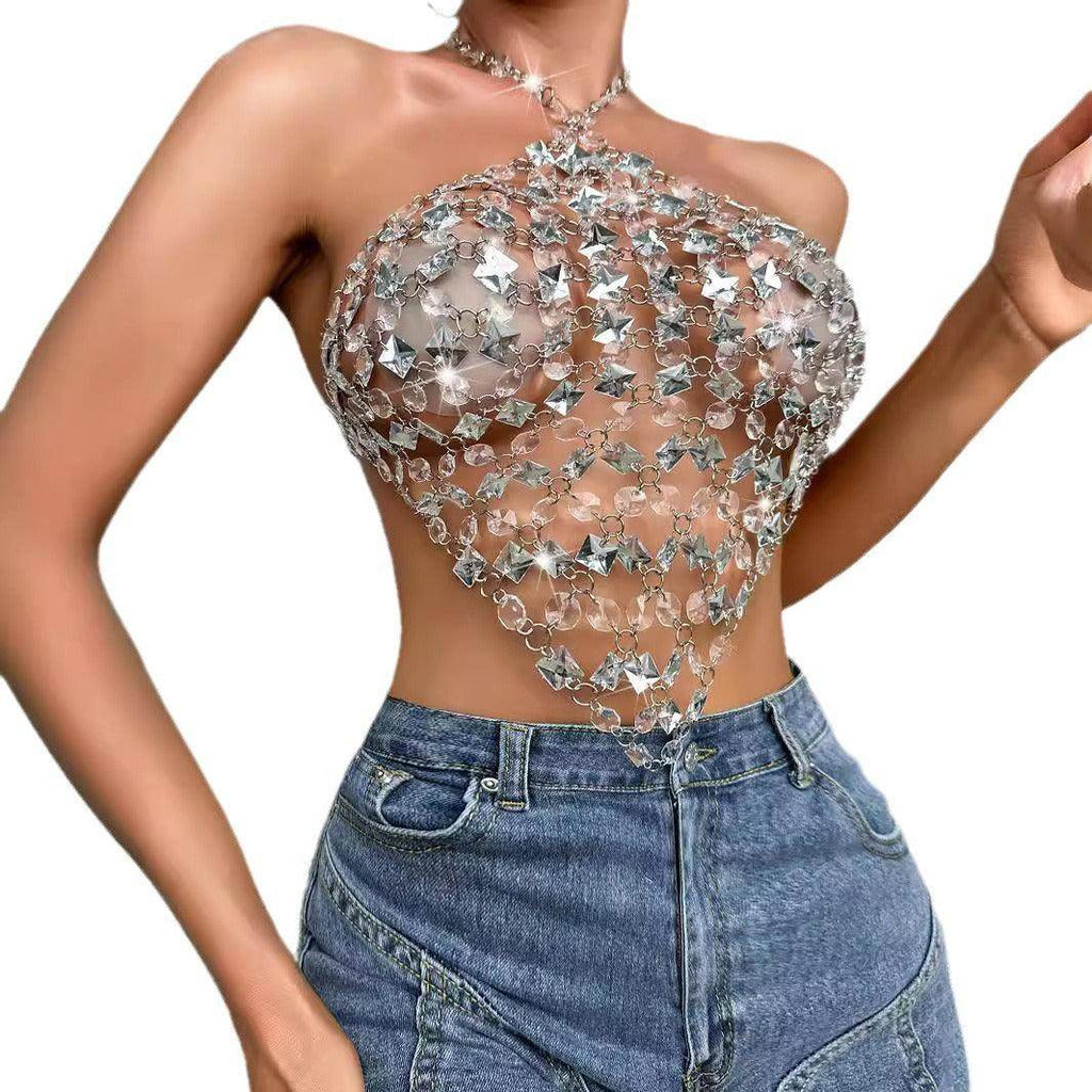 Chain Stitching Vest - Magellan Fashion Shop