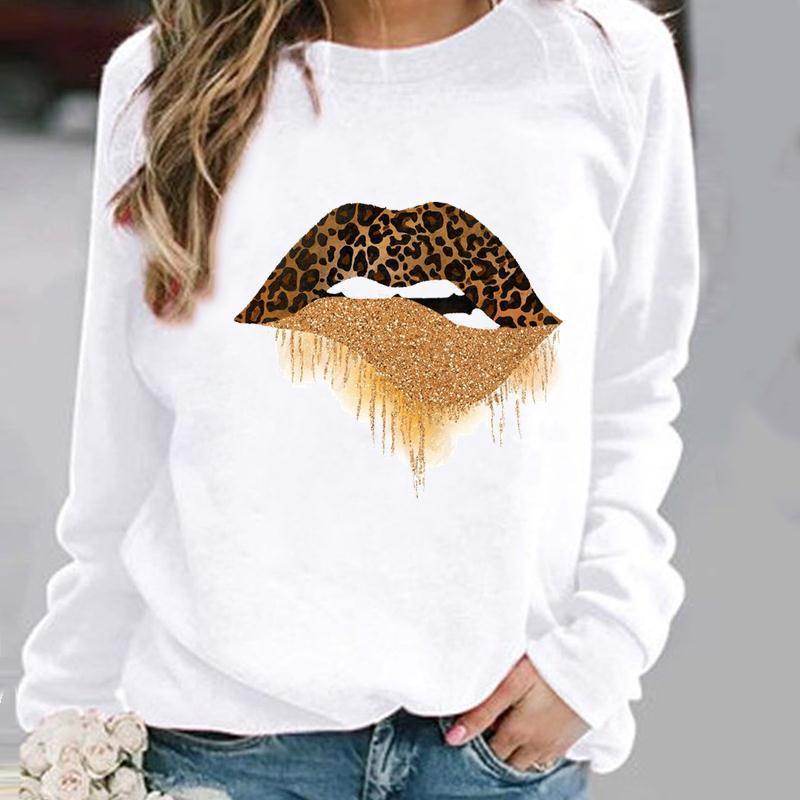 XINGX Printed Pattern Round Neck Sweater - Magellan Fashion Shop
