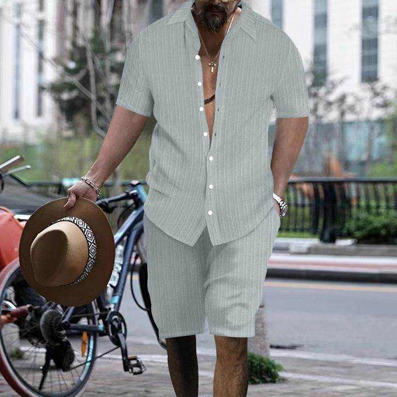 Casual Jacquard Sportswear Summer Men - Magellan Fashion Shop