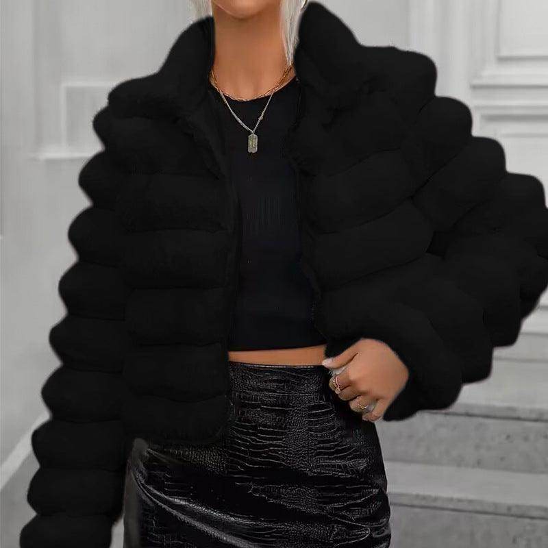 Autumn And Winter Imitation Fur Coat Short Women - Magellan Fashion Shop