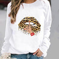 XINGX Printed Pattern Round Neck Sweater - Magellan Fashion Shop