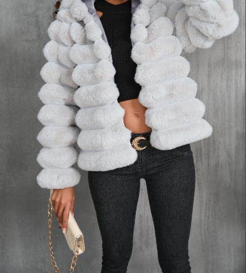 Autumn And Winter Imitation Fur Coat Short Women - Magellan Fashion Shop