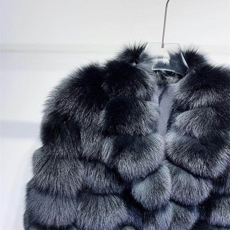Men's Real Fur Long Fur Coat Winter - Magellan Fashion Shop