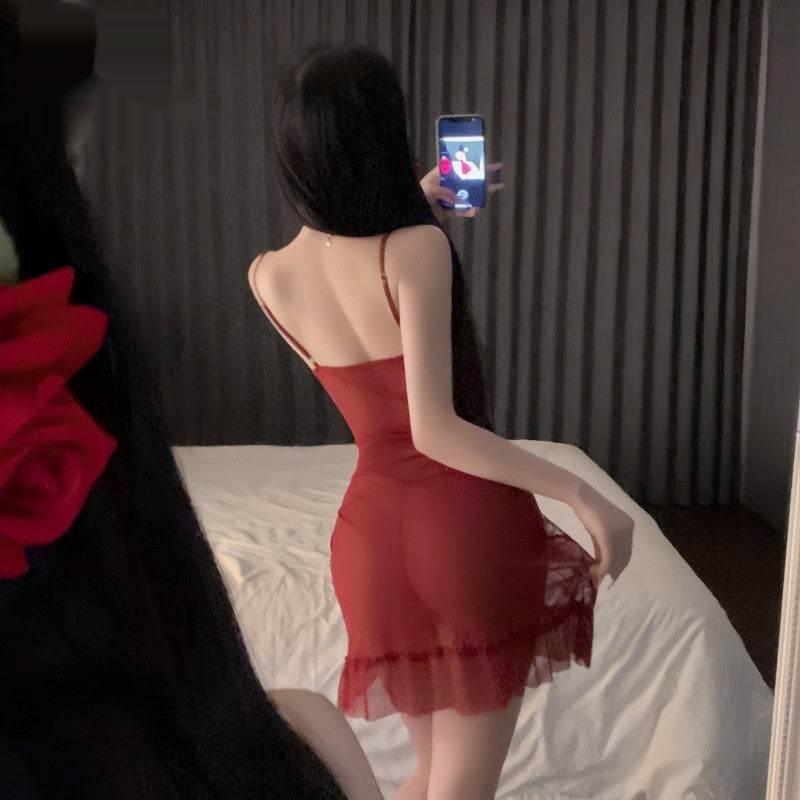Sexy Underwear Women's Mesh Transparent Uniform - Magellan Fashion Shop