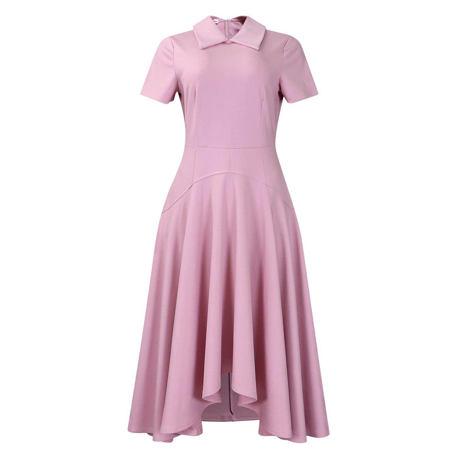 Fashion Temperament High Waist Banquet Large Swing Elegant Evening Party Africa Dress - Magellan Fashion Shop