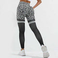 Leopard Print Fitness Pants For Women High Waist Butt Lifting Seamless - Magellan Fashion Shop
