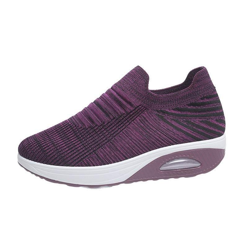 Stripe Shoes Air Cushion Shoes Breathable - Magellan Fashion Shop