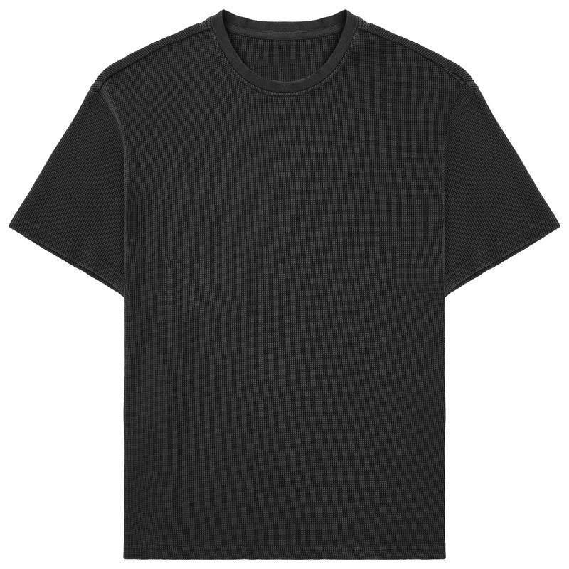 Sports Loose Cotton Fitness Short-sleeved Plaid Sports T-shirt - Magellan Fashion Shop