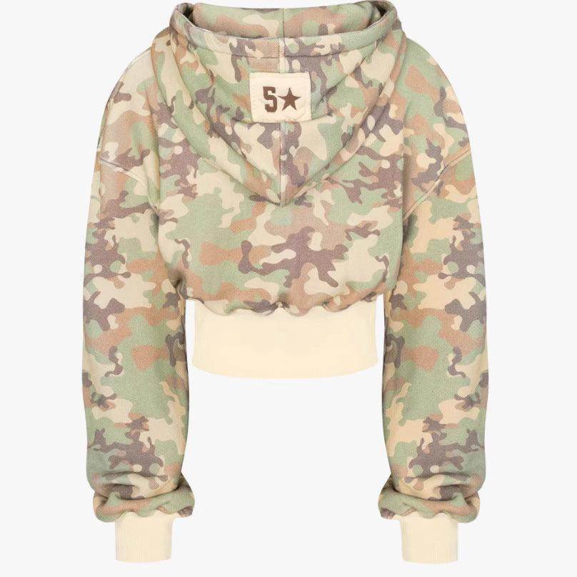 Women's Camouflage Cardigan Long Sleeve Pants Suit - Magellan Fashion Shop