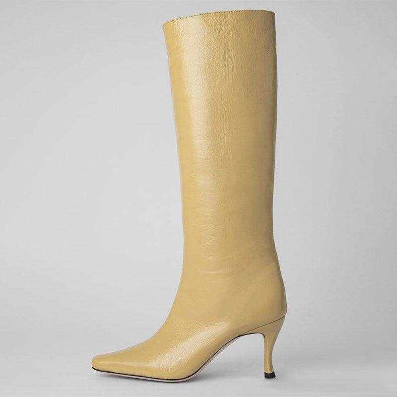 New Style Square Head Cowboy Boot Women - Magellan Fashion Shop