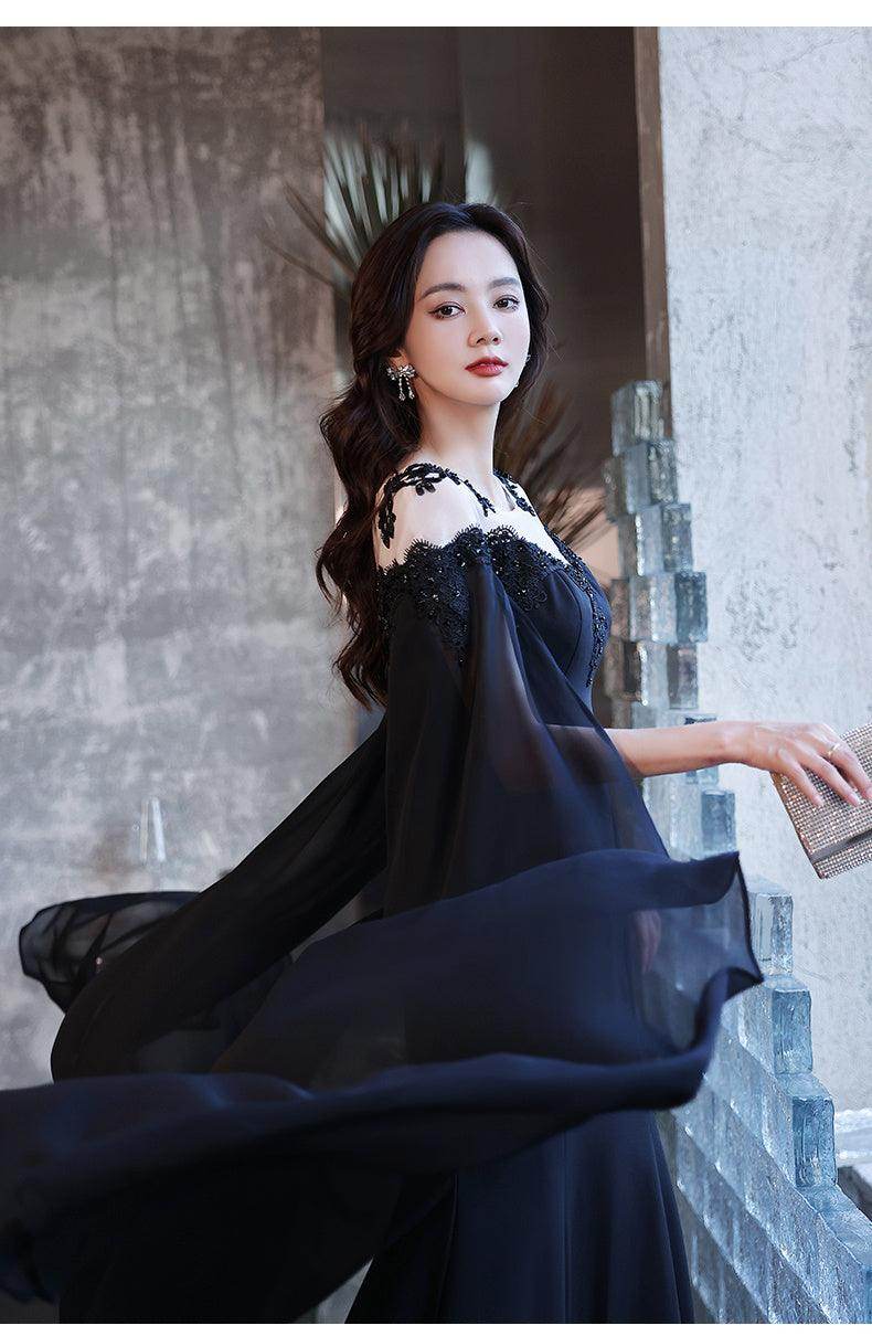 Black Evening Dress For Women With A High-end Feel - Magellan Fashion Shop