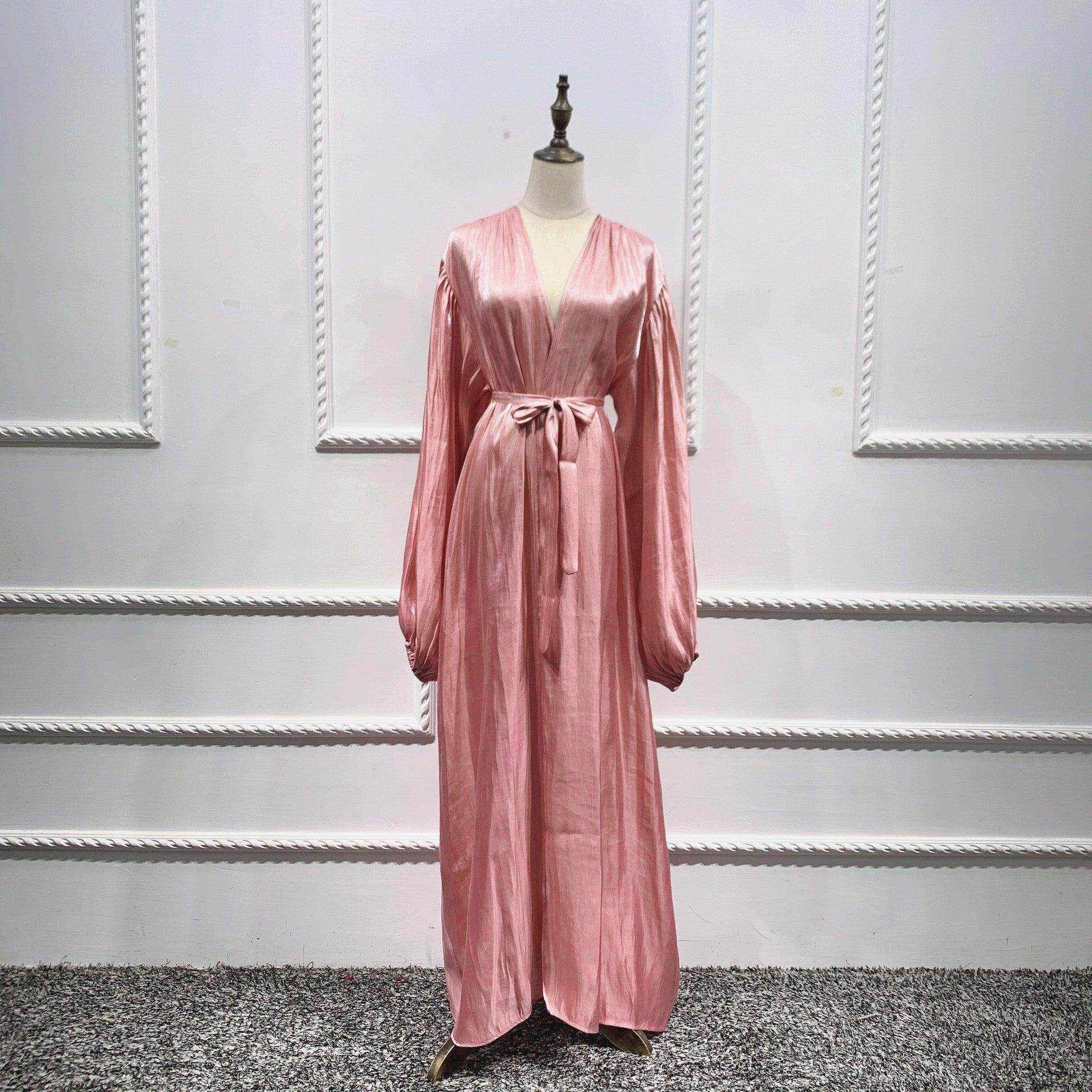Eid Muslim Abaya Dress Kimono For Women Fashion Shining - Magellan Fashion Shop