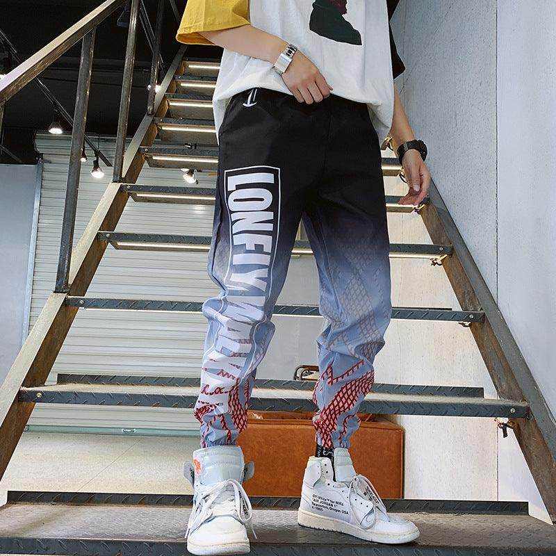 Trendy Gradient Color Trousers Men - Magellan Fashion Shop