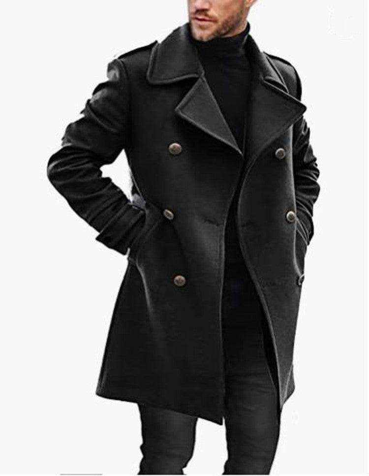 Woolen Men's Coat Autumn And Winter New Product Warm Padded Jacket - Magellan Fashion Shop