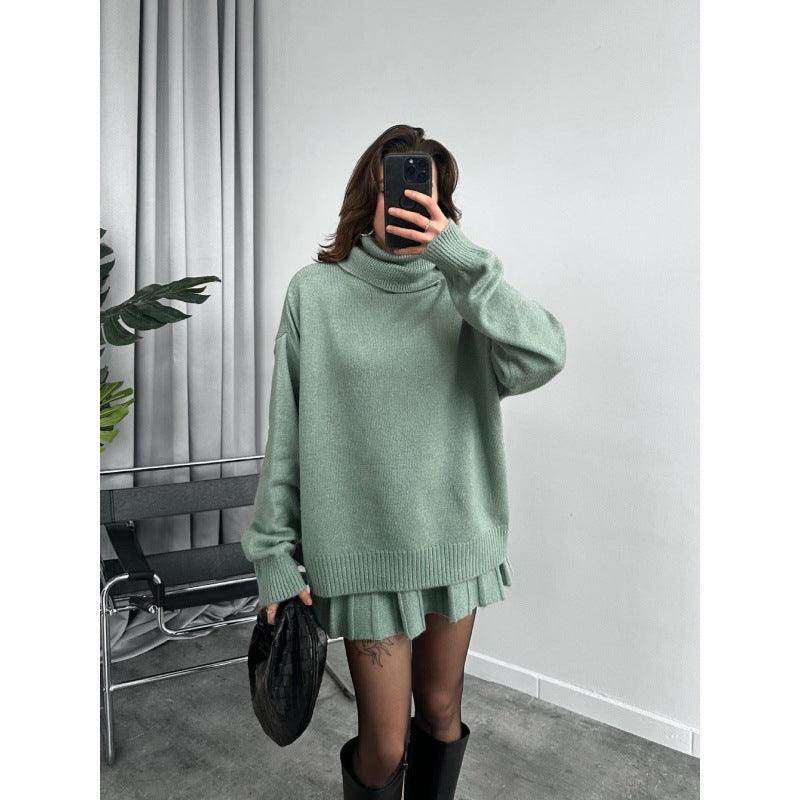 Women's All-matching Sweater Short Skirt Two-piece Suit - Magellan Fashion Shop