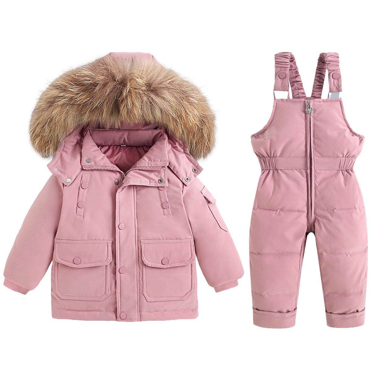 Boys' Suit Two-piece Suit Girls' Overalls Jumpsuit - Magellan Fashion Shop